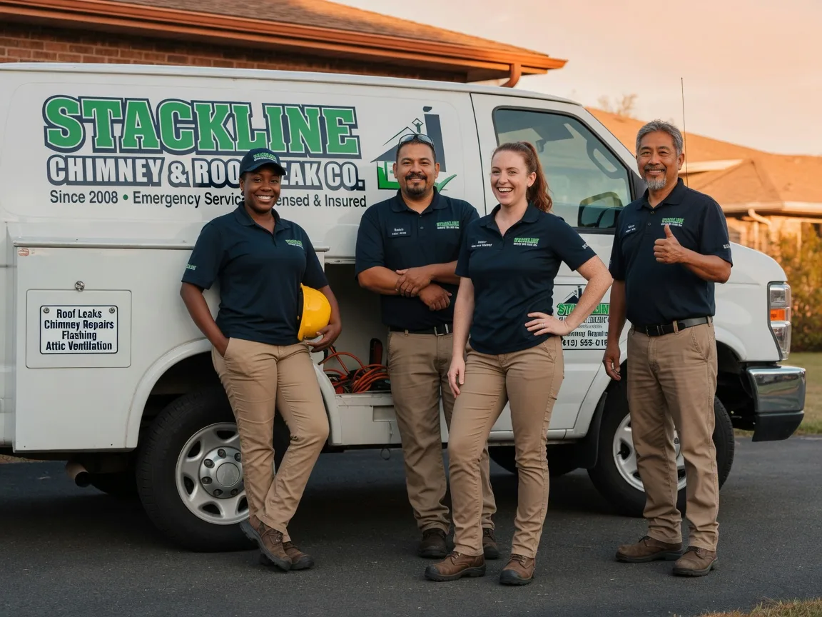 Chimney flashing repair company in Spanaway, WA